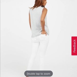 Spanx ankle Jeans Skinny White. Small